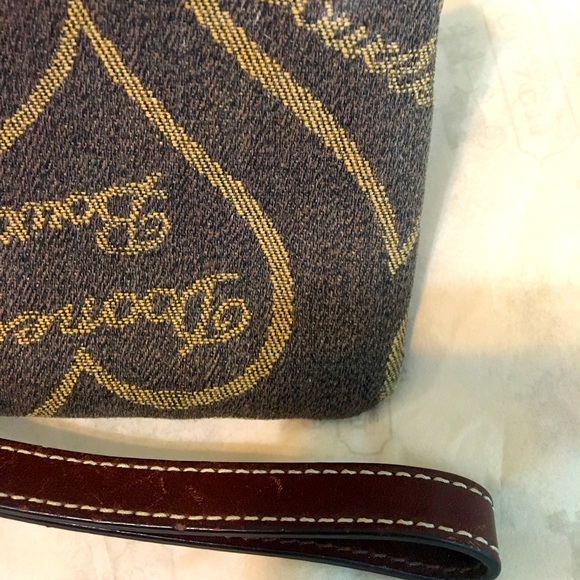 Dooney & Bourke Logo Wristlet - Picture 5 of 11